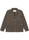 VALLEY UNCONSTRUCTED BLAZER - Cold Brown