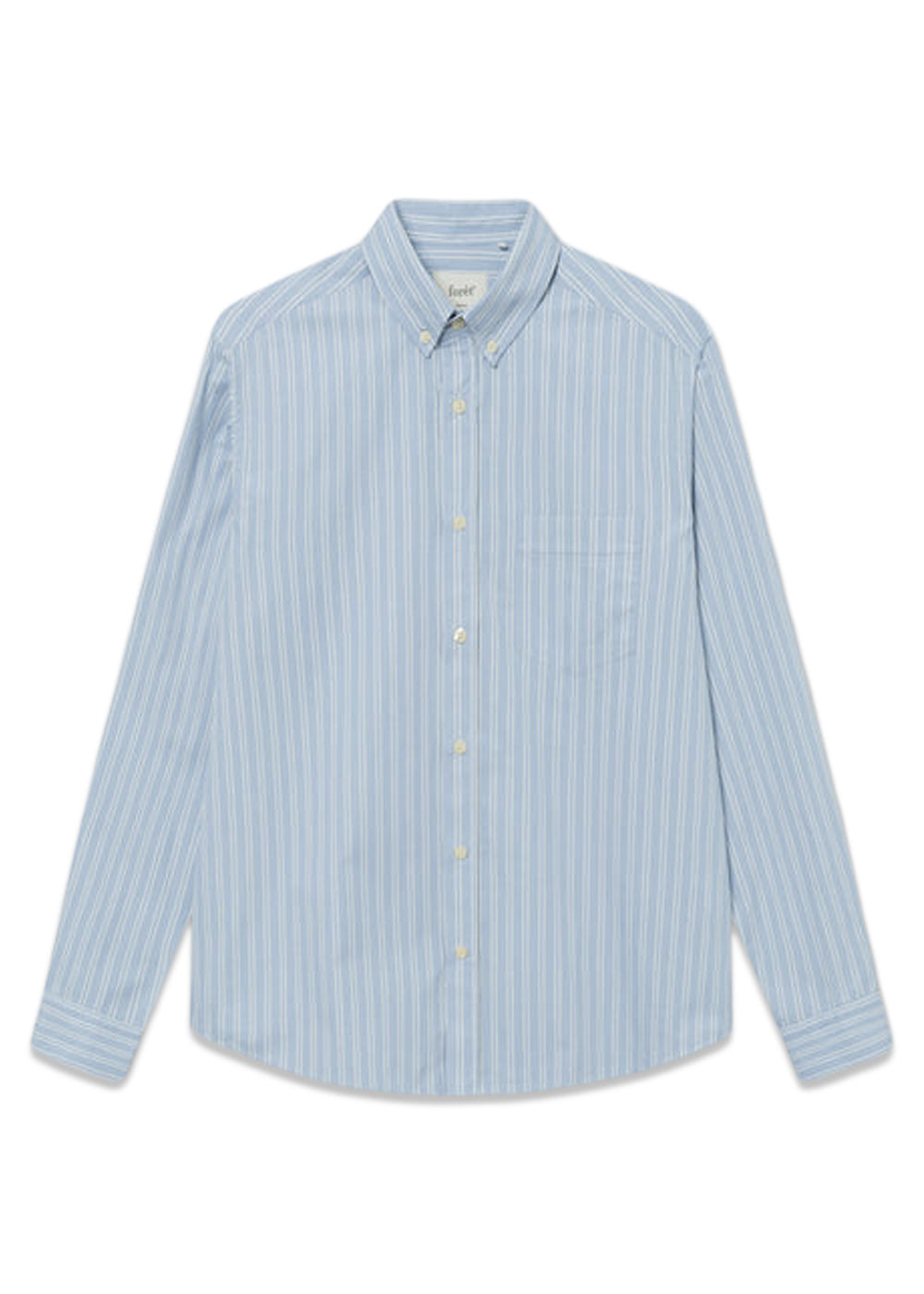 VISION SHIRT - Light Blue Stripe