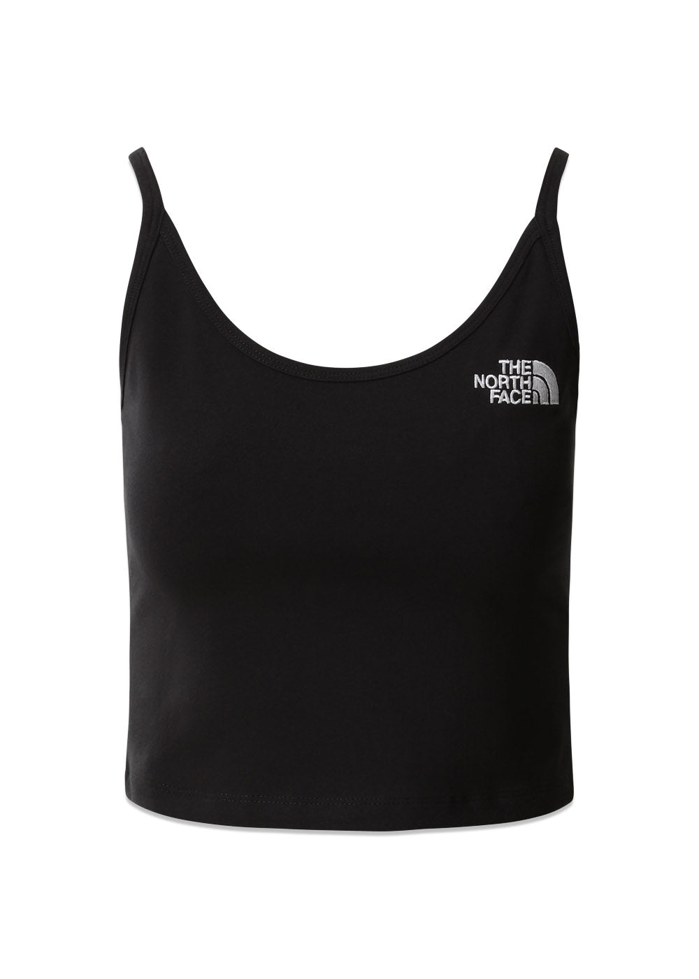 w crop tank - Black