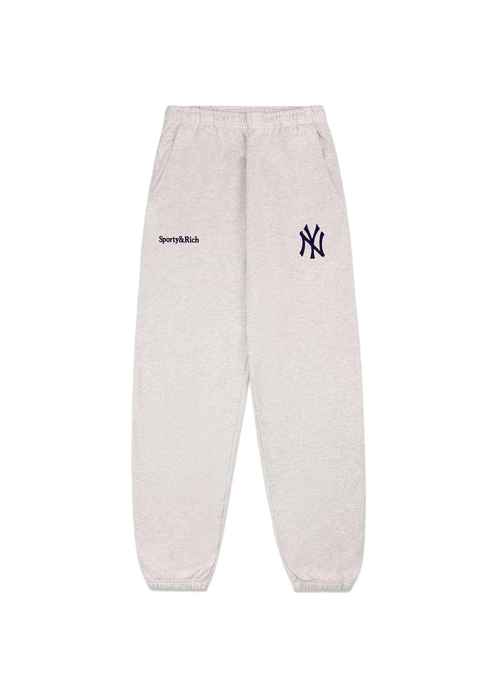 Yankees Serif Sweatpant - Heather Gray